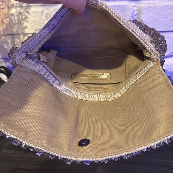 Banana Republic all over beaded clutch - Picture 2 of 5